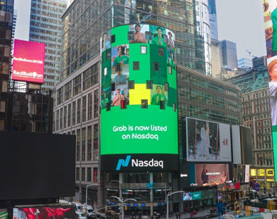Grab trở thành công ty niêm yết đại chúng trên sàn NASDAQ