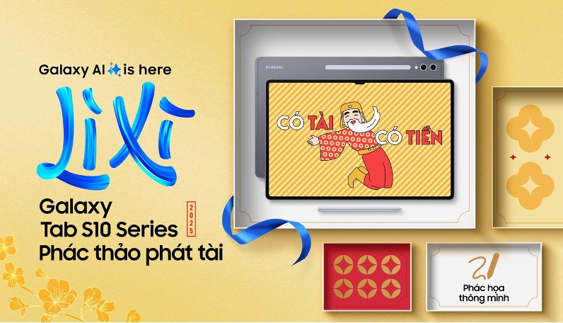 Sắc xuân hòa cùng công nghệ: “Galaxy AI is here - Lì xì một Galaxy như ý”, mừng mùa Tết Việt tinh hoa