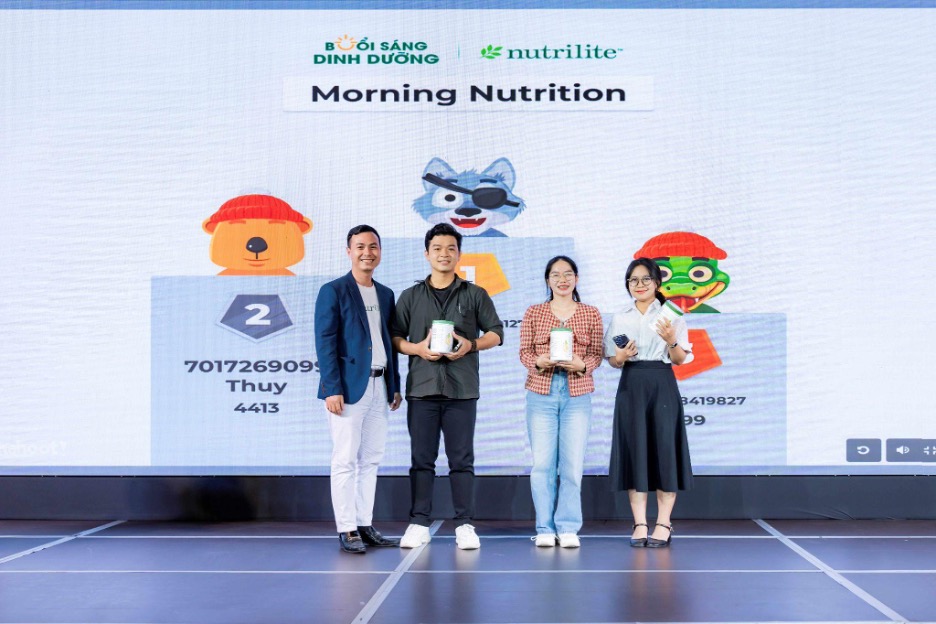 Hơn 30.000 Nhà phân phối Amway tiên phong lan tỏa kiến thức dinh dưỡng