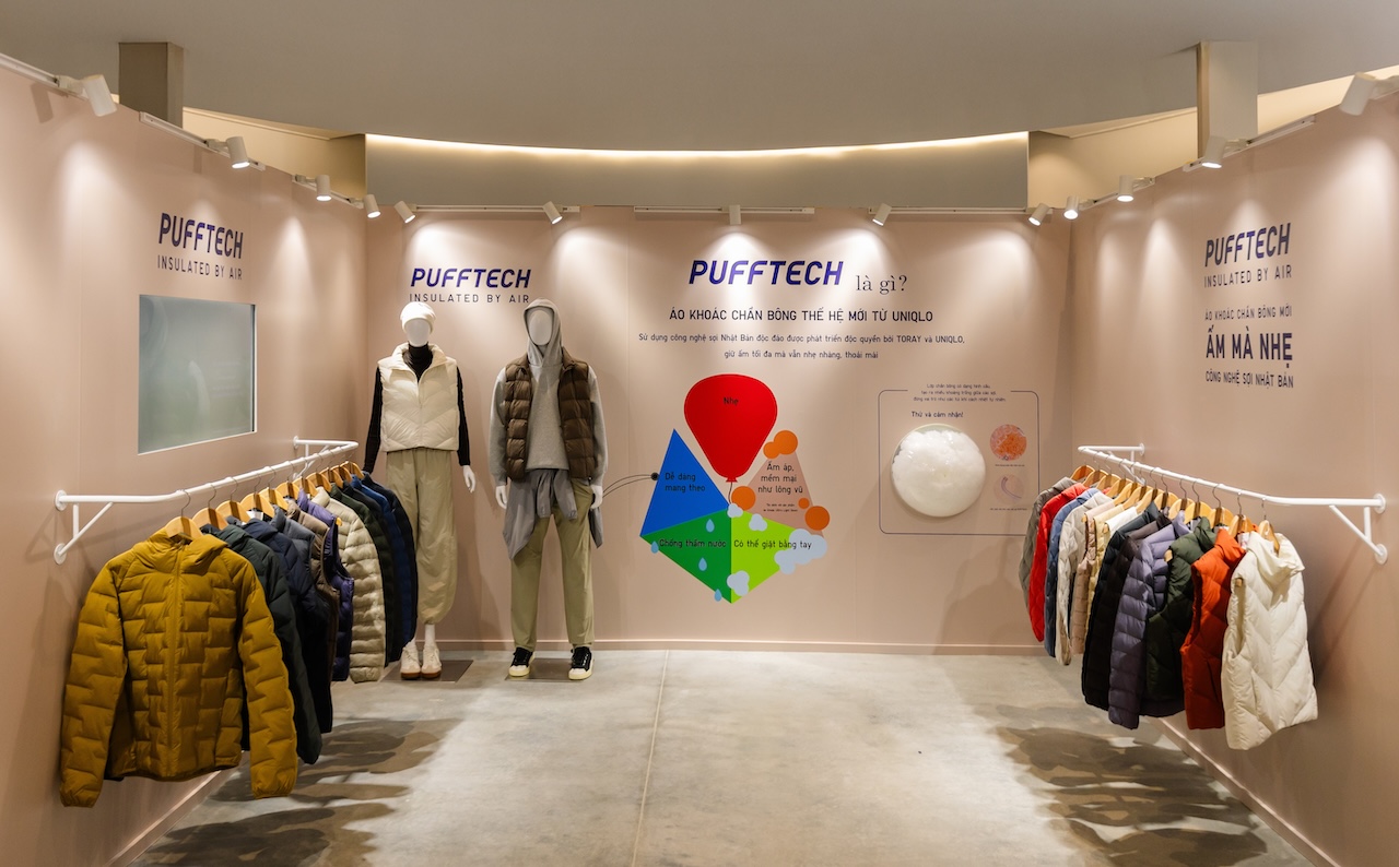 PUFFTECH và HEATTECH thế hệ mới: Công nghệ giữ ấm đỉnh cao từ Nhật Bản