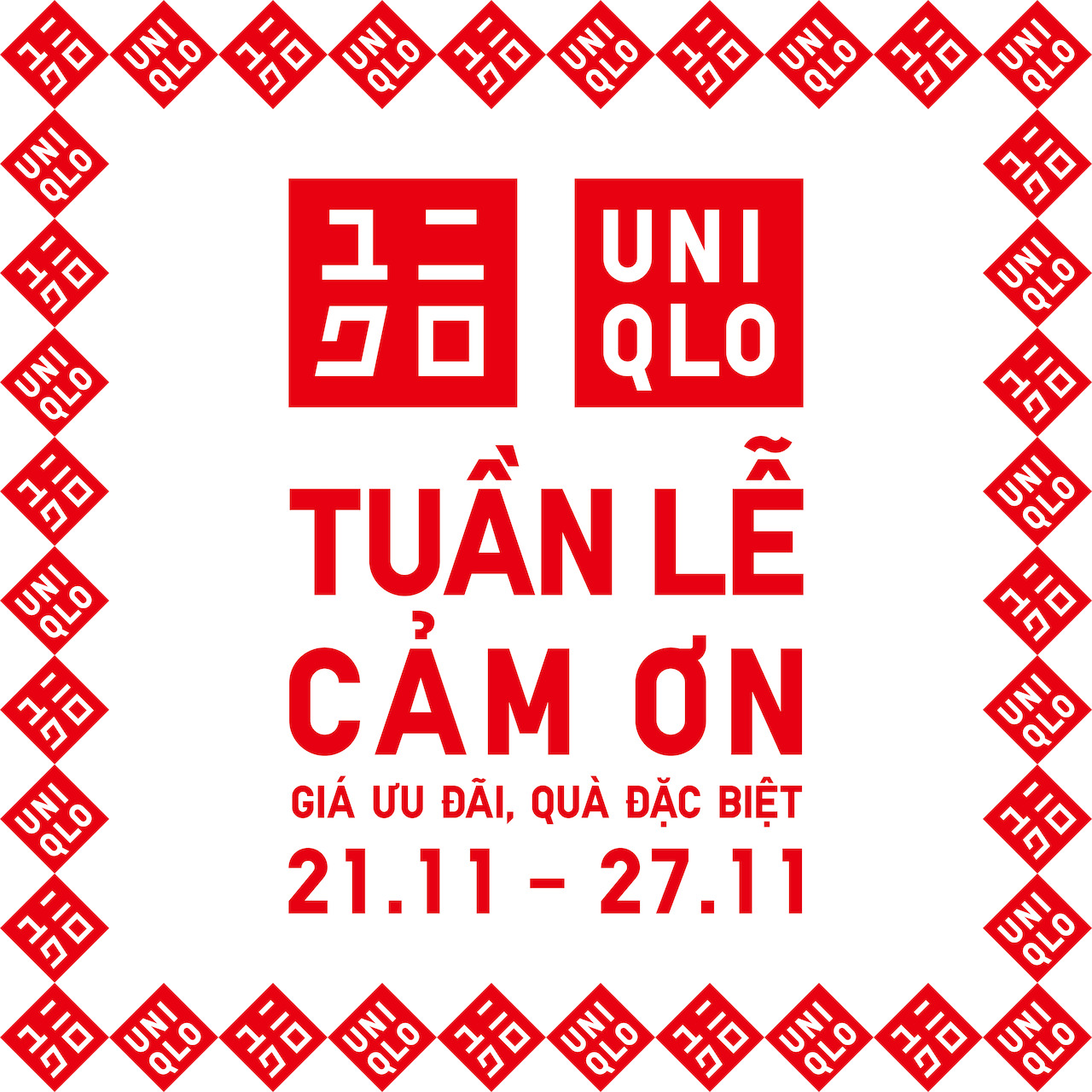 UNIQLO tri ân khách hàng với ưu đãi lớn và dự án xây dựng trường học vùng cao trong Tuần Lễ Cảm Ơn 2025