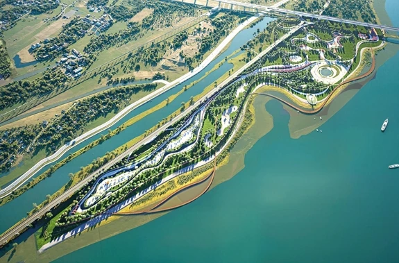 Tiềm lực 6 tập đoàn lớn cùng làm siêu dự án 'kỳ tích sông Hồng'